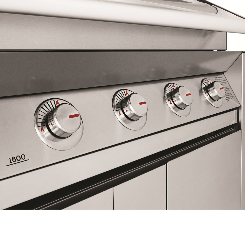 Beefeater 1600S 5 Burner BBQ & Side Burner Trolley